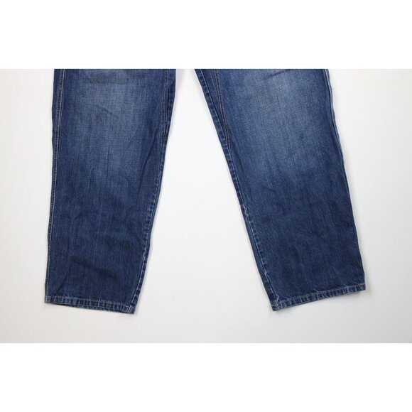 Vintage 90s Marithe Francois Girbaud Mens 40x32 Baggy Fit Wide Leg Denim Jeans - Picture 4 of 15
